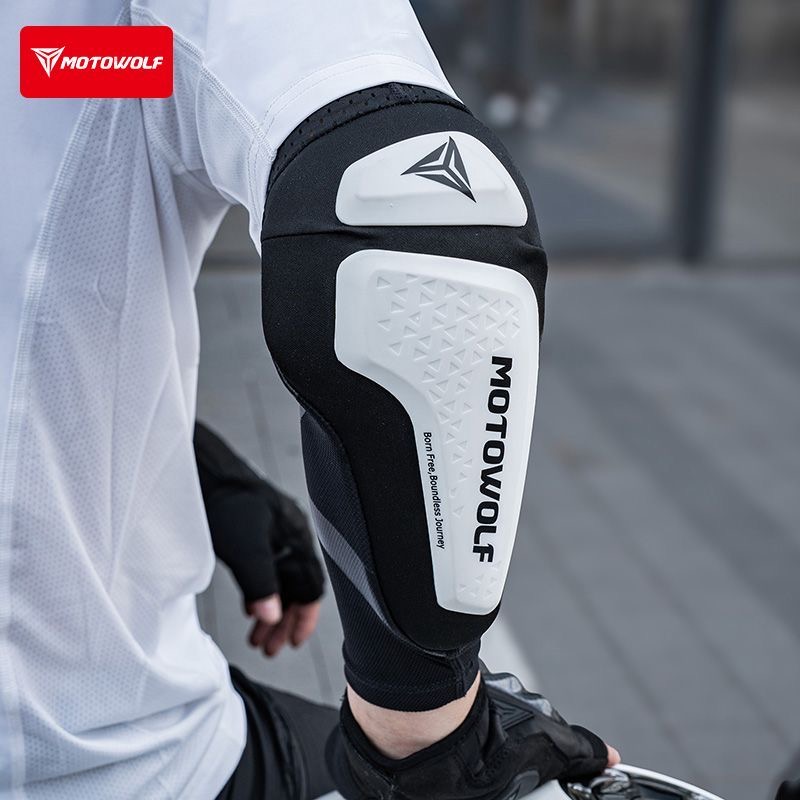 Mountain Biking Elbow Pads - Motorfiets Elleboogbeschermers MTB Elleboogbeschermers Ademende Armmouwen